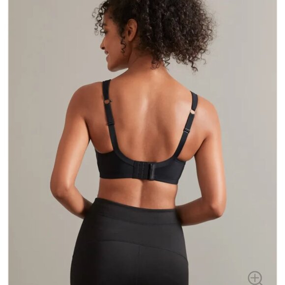 Panache High Impact Black Underwire Sports Bra - 30E - Picture 4 of 8